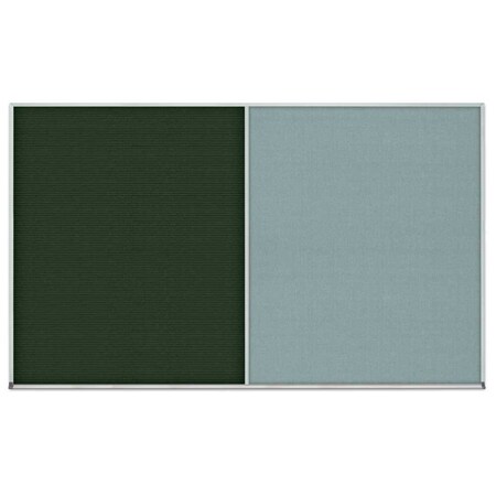 United Visual Products Enclosed Corkboard, 1 Door, 24"x36", 4" Fra, UV3401-BLACK-BLACK UV3401-BLACK-BLACK